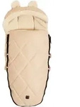 Kaiserbaby Kinderwagenfusssack, Beige, Naturmaterialien, F&uuml;llung: Wolle, 43x93...