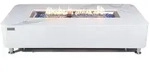 Elementi Feuerstelle, Wei&szlig; Hochglanz, Keramik, 82x44x165 cm, CE, Freizeit,