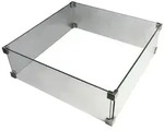 Elementi Glasumrandung, Klar, Glas, 25x12x76 cm, CE, Freizeit, Campingzubeh&ouml;r,