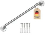 Intirilife Handtuchhalter, Silber, Metall, 5x7x50 cm, Badaccessoires,