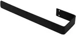 LuxeBath Handtuchhalter, Schwarz, Metall, 10x4x38 cm, Badaccessoires, Duschzubeh&ouml;r,