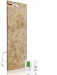 Mid.you Infrarot-Heizpaneel Lymonit A-800, Sand, Stein, 100x40x2 cm, Freizeit, Heizen