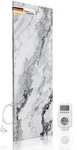 Mid.you Infrarot-Heizpaneel Qarama 800 Watt, Hellgrau, Stein, 100x40x2 cm,...