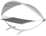MCW H&auml;ngematte, Wei&szlig;, Grau, Holz, 420x220x150 cm, Gartenm&ouml;bel, H&auml;ngematten