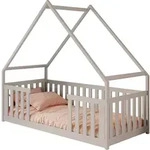 Mirjan24 Hausbett, Kaschmir, Holz, Kiefer, Rechteckig, 80x200 cm, FSC 100%,...