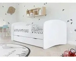 Mid.you Kinder-/Juniorbett Babydreams, Wei&szlig;, Holzwerkstoff, Birke,