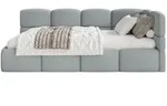 Selsey Jugendbett, Grau, Kunststoff, 1-Sitzer, 90x200 cm, Kinder- &...