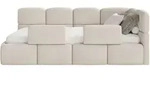 Selsey Kinderbett, Creme, Kunststoff, 1-Sitzer, 120x200 cm, Kinder- & Jugendzimmer,
