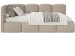 Selsey Jugendbett, Beige, Kunststoff, 1-Sitzer, 90x200 cm, Kinder- &...
