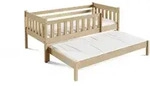 Masseno Kinderbett, Kiefer, Holz, 80x160 cm, Kinder- & Jugendzimmer,...
