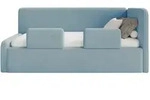 Selsey Kinderbett, Hellblau, Kunststoff, 1-Sitzer, 90x200 cm, Kinder- &...