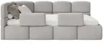 Selsey Kinderbett, Hellgrau, Kunststoff, 1-Sitzer, 90x200 cm, Kinder- &...