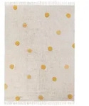 Beliani Kurzflor-Teppich, Beige, Gelb, Textil, Rechteckig, 140x200 cm, Teppiche...