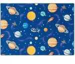 Snapstyle Kinder, Blau, Textil, Abstrakt, 80x160 cm, Teppiche & B&ouml;den,...
