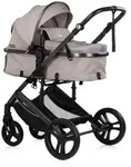 Chipolino Kombikinderwagen, Taupe, Metall, 63x105x95 cm, unisex, Federung, Baby...