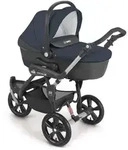Cam il Mondo del Bambino S.p.A. Kombi-Kinderwagen, Blau, Kunststoff, 118x119x61...
