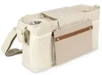 Wonderfold Buggy-Organizer Parent Console, Beige, Textil, 38.1x12.44x19.3 cm,...