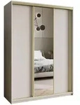 Masseno Schwebet&uuml;renschrank, Kaschmir, Holzwerkstoff, 9 F&auml;cher, 4 Schubladen,