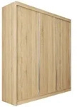 Masseno Schwebet&uuml;renschrank, Sonoma Eiche, Holzwerkstoff, 7 F&auml;cher,...