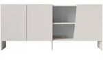 Mirjan24 T&uuml;rkommode, Kaschmir, Holzwerkstoff, Rechteckig,Rechteckig, 160x73x40...