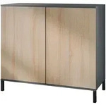Vladon Kommode, Eiche San Remo, Holzwerkstoff, 92.5x83.5x35 cm, Wohnzimmer,...