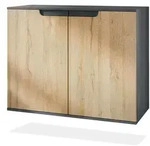 Vladon Kommode, Eiche, Holzwerkstoff, 92.5x73.5x35 cm, Wohnzimmer, Kommoden &