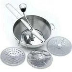 Intirilife Passier, Silber, Metall, 21.5x17.5x33 cm, Kochen, K&uuml;chenhelfer,...