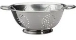 Relaxdays K&uuml;chensieb, Silber, Metall, Kochen, K&uuml;chenhelfer, K&uuml;chensiebe