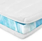 AM Qualit&auml;tsmatratzen Hypersoft, Wei&szlig;, Textil, Uni, Rechteckig, 110x200 cm,