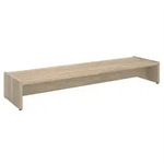 CARO-M&ouml;bel Monitorst&auml;nder, Sonoma Eiche, Holzwerkstoff, Mode, 100x15x27 cm,