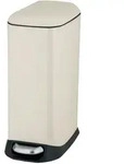 Wenko Treteimer, Creme, Kunststoff, 20 L, 23.5x55x41 cm, K&uuml;chen,...