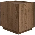 Mirjan24 Nachttisch, Nussbaum, Holzwerkstoff, Rechteckig,Rechteckig, 50x45x40...