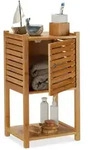 Relaxdays Badregal, Hellbraun, Holz, Holzwerkstoff, 35x62.5x29 cm, Badezimmer,