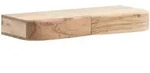 Livetastic Wandboard, Akazie, Holz, Akazie, massiv, 60x8x20 cm, K&uuml;chen,