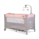 Cangaroo Reisebett, Rosa, Kunststoff, 60x120 cm, Babym&ouml;bel, Babybetten,...