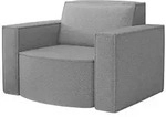 Fun M&ouml;bel Sessel, Taupe, Textil, 98x74x89 cm, Wohnzimmer, Sessel, Polstersessel