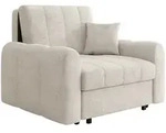Mirjan24 Schlafsessel, Natur, Metall, 1-Sitzer, 118x85x98 cm, Wohnzimmer,...
