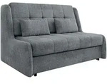 Mirjan24 Schlafsofa, Grau, Metall, 3-Sitzer, 146x85x98 cm, Wohnzimmer, Sofas &