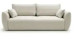 Selsey 3-Sitzer, Ecru, Kunststoff, 238x91x102 cm, Wohnzimmer, Sofas & Couches,
