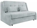 Mirjan24 Schlafsofa, Hellgrau, Metall, 3-Sitzer, 146x85x98 cm, Wohnzimmer,...