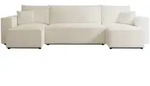 Selsey Wohnlandschaft, Creme, Kunststoff, 5-Sitzer, U-Form, 312x83x145 cm,