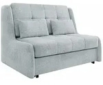Mirjan24 Schlafsofa, Hellgrau, Metall, 2-Sitzer, 126x85x98 cm, Wohnzimmer,...