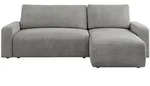 MKS Ecksofa, Hellgrau, Kunststoff, 3-Sitzer, L-Form,L-Form, 245x150 cm,...