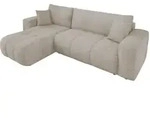 Mirjan24 Ecksofa, Braun, Kunststoff, 5-Sitzer, L-Form,L-Form, 244x145 cm,...