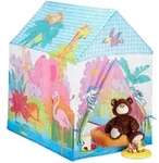 Relaxdays Spielzelt, Mehrfarbig, Textil, Kunststoff, 72x95 cm, Spielzeug,...