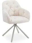 Idimex Esszimmerstuhl, Creme, Textil, Mode, 57x83x45 cm, Esszimmer, St&uuml;hle,