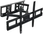 MCW Tv-Wandhalterung, Schwarz, Metall, 64x42x8 cm, Wohnzimmer, TV M&ouml;bel,