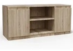 Masseno Lowboard, Sonoma Eiche, Holzwerkstoff, 120x55x40 cm, Wohnzimmer,...