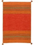Pergamon Natur, Terracotta, Textil, Rechteckig, 70x140 cm, Teppiche & B&ouml;den,