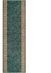Tapiso Teppichl&auml;ufer, Dunkelgr&uuml;n, Textil, Ethno, Rechteckig, 67x700 cm,...
